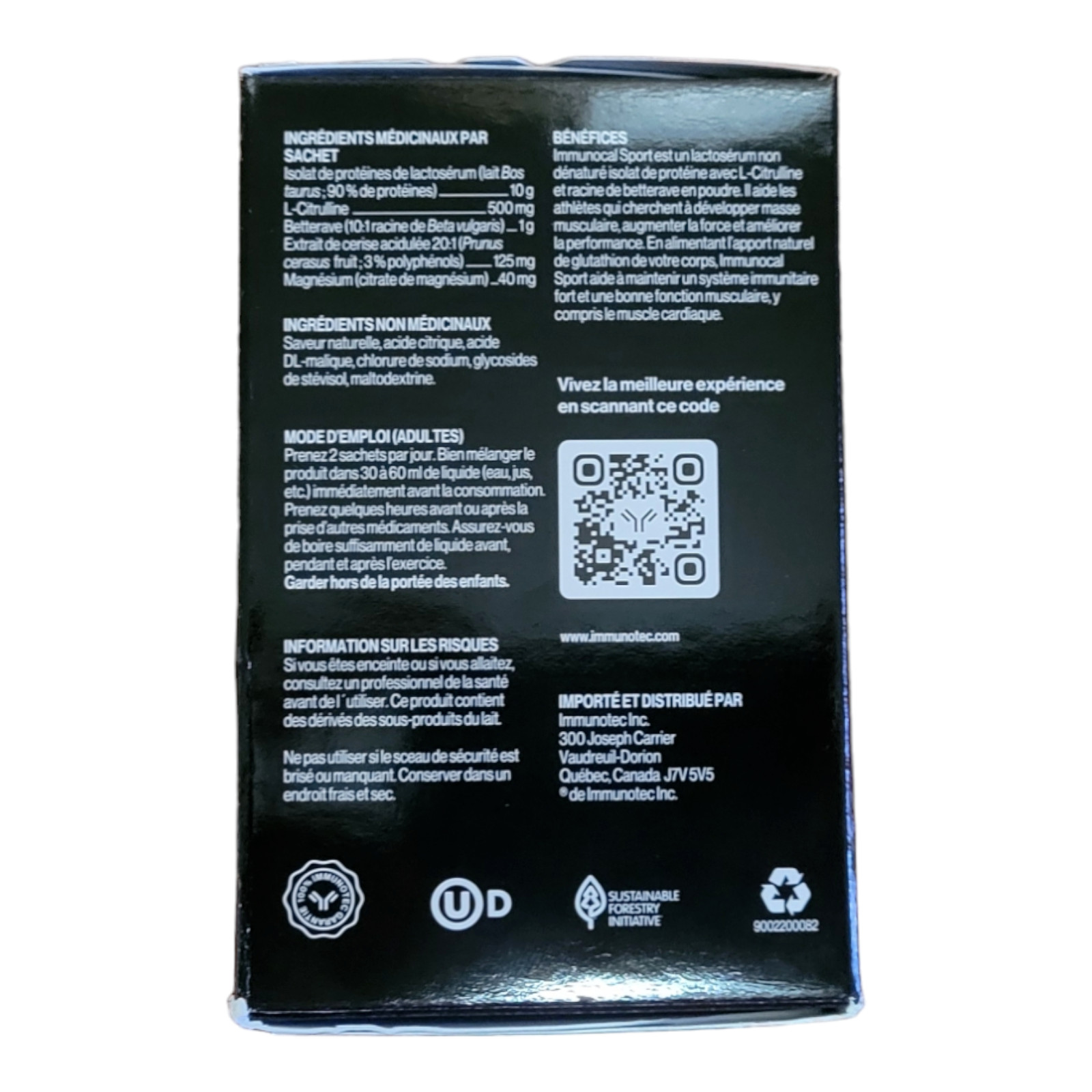 Immunotec Immunocal Sport (2 Packs) -Free Shipping – Exp 11/2025