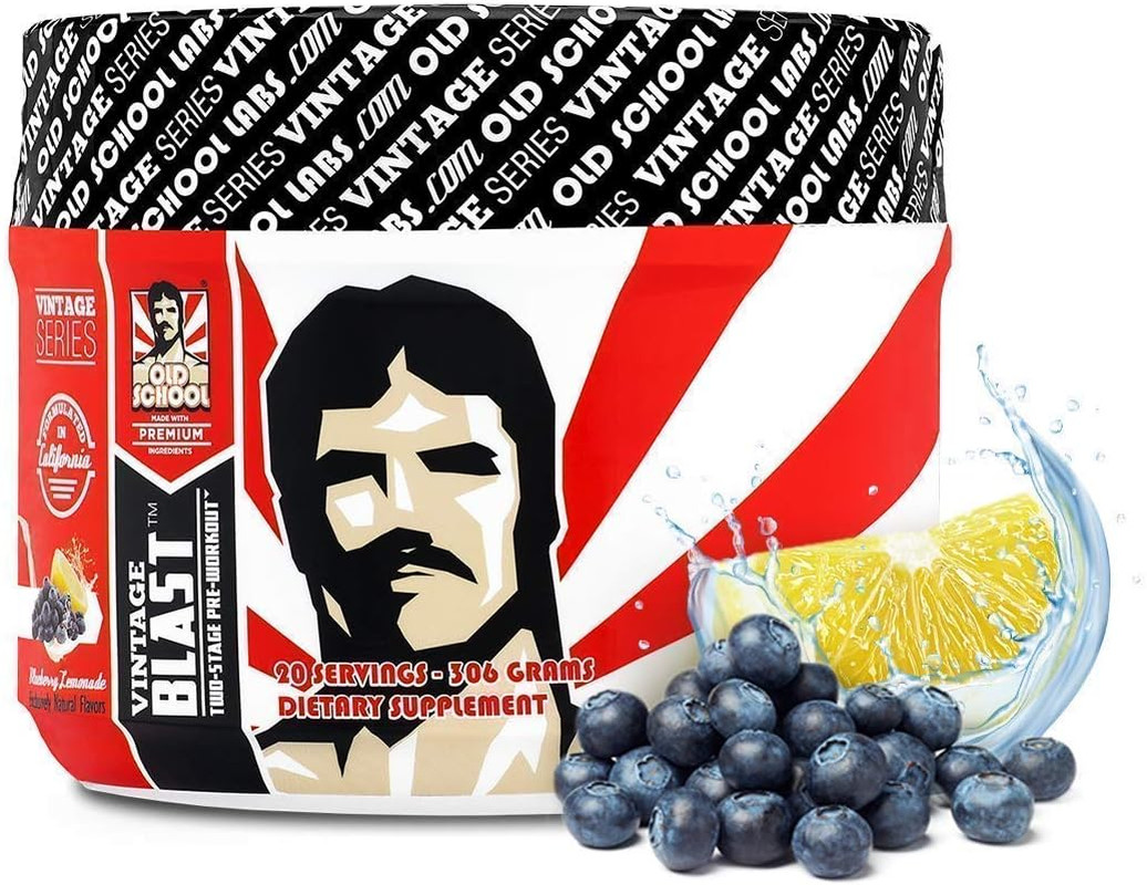 The Lean Muscle Stack – Vintage Burn Energy Supplement, Vintage Brawn Premium Pr