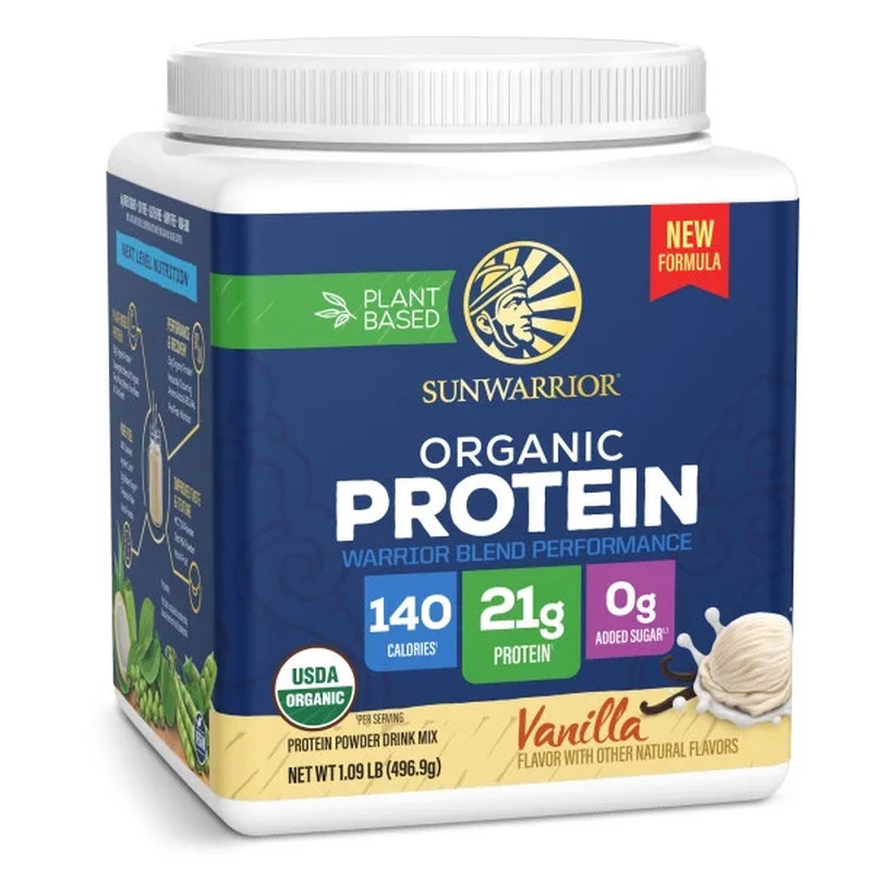 Organic Vanilla Warrior Blend Performance Protein, 17.44 OZ
