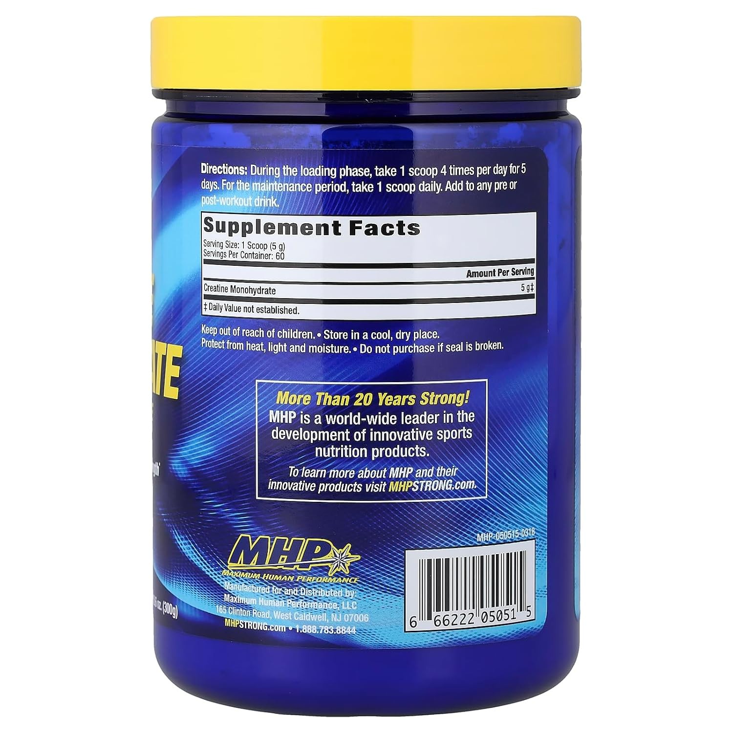 100% Pure Micronized Creatine Monohydrate Powder Supplement, Creatine