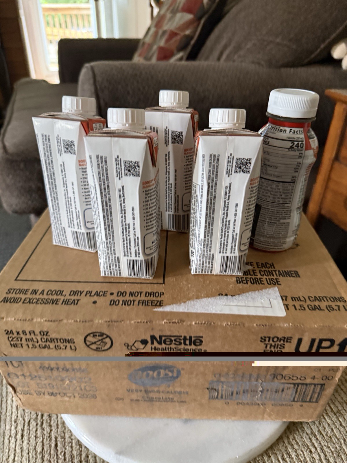 24-carton case of Nestle BOOST Very High Calorie (Rich Chocolate flavor)