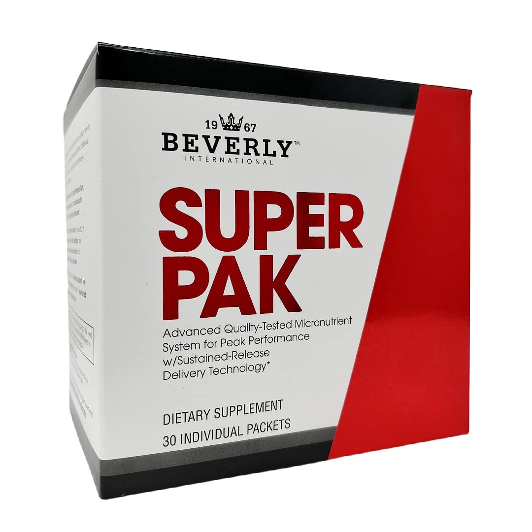 Beverly International Super Pak. 30 Packs. High-Potency 30 Count (Pack of 1)