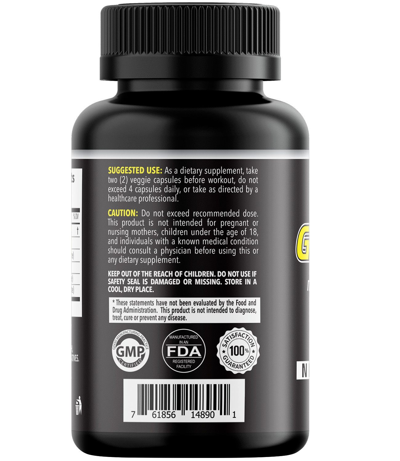 Gain XT Nitric Oxide Supplement for Muscle Growth Amino Acids Support stamina