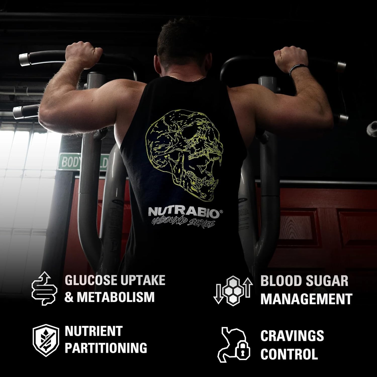 Nutrabio Unbound GDA Supplements Glucose Disposal Agent 180 Capsules 30 Servings