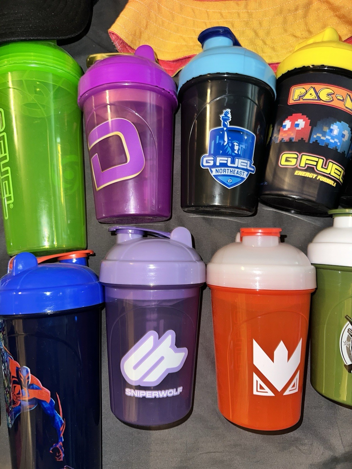 CRAZY GFUEL LOT! RARE NECKLACE,SHAKERS,HATS! 🚨READ DESCRIPTION🚨
