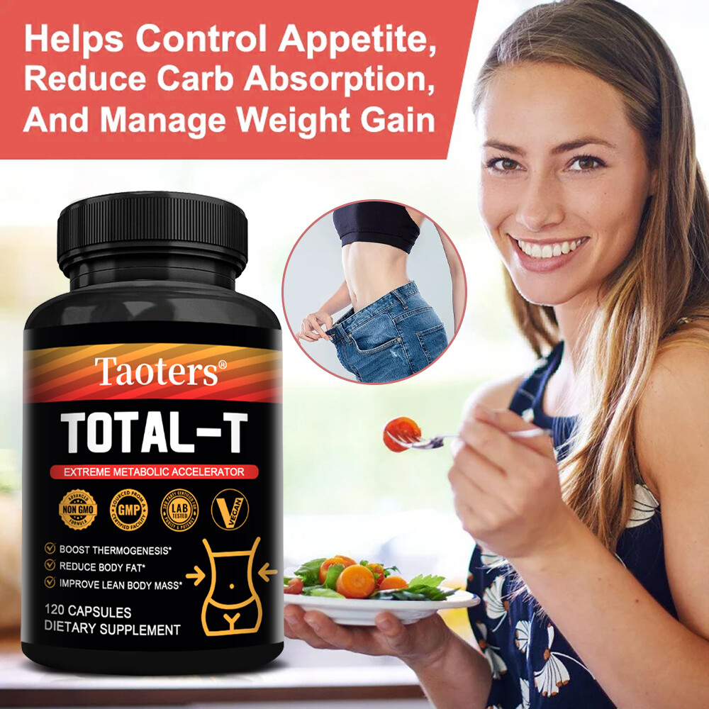 TOTAL-T-Metabolism Accelerator-Weight Control Supplement-Body Shaping