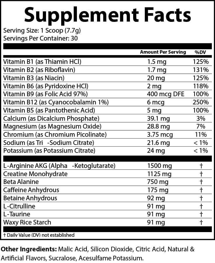 Honeydew Watermelon Pre Workout