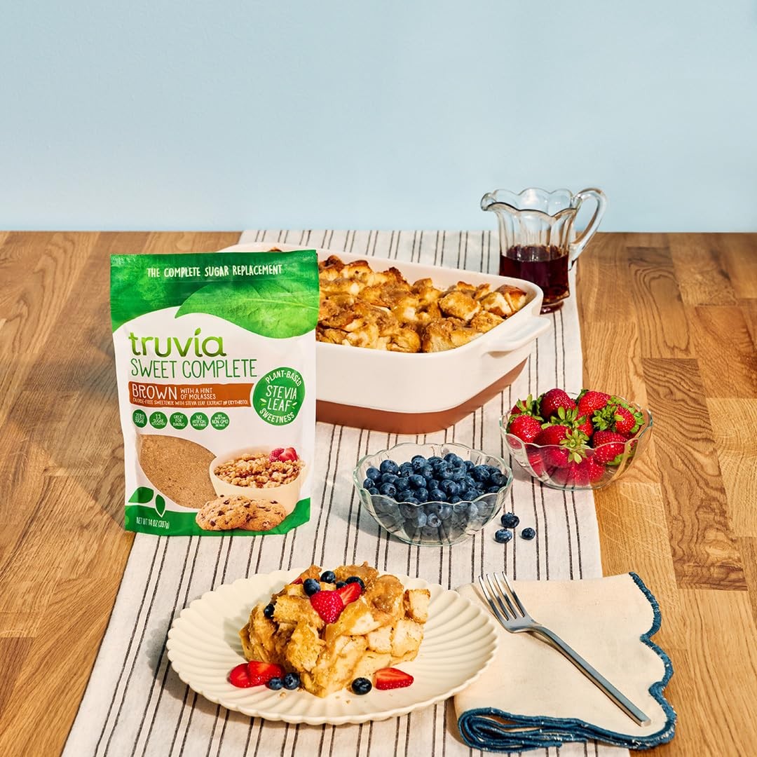 Truvia Sweet Complete Brown Calorie-Free Sweetener with 14 Ounce (Pack of 1)