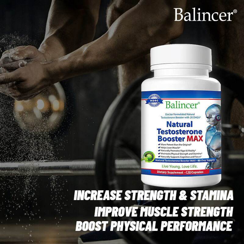 Testosteron Booster Monster Test for Men Testosterona Capsules Muscle Gain – US