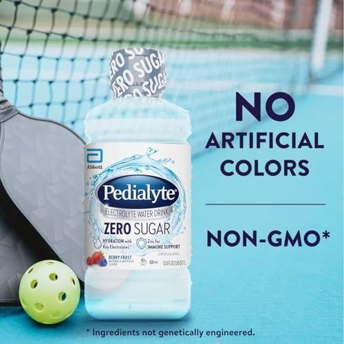 Pedialyte Electrolyte Water with Zero Sugar Hydration with Key Electrolytes | Gr