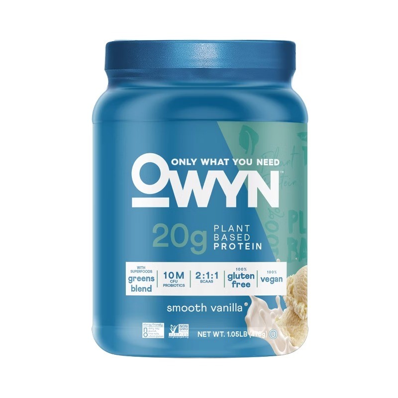 20g Protein Powder – Vanilla – 1.05lb: Vegan, Pea Protein, Plant-Based Protein