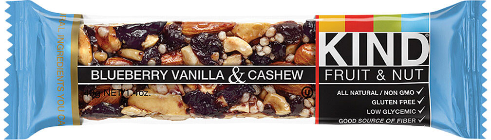 Kind Blueberry Vanilla Cashew Energy Bar – Nutritious Fruit & Nut Snack