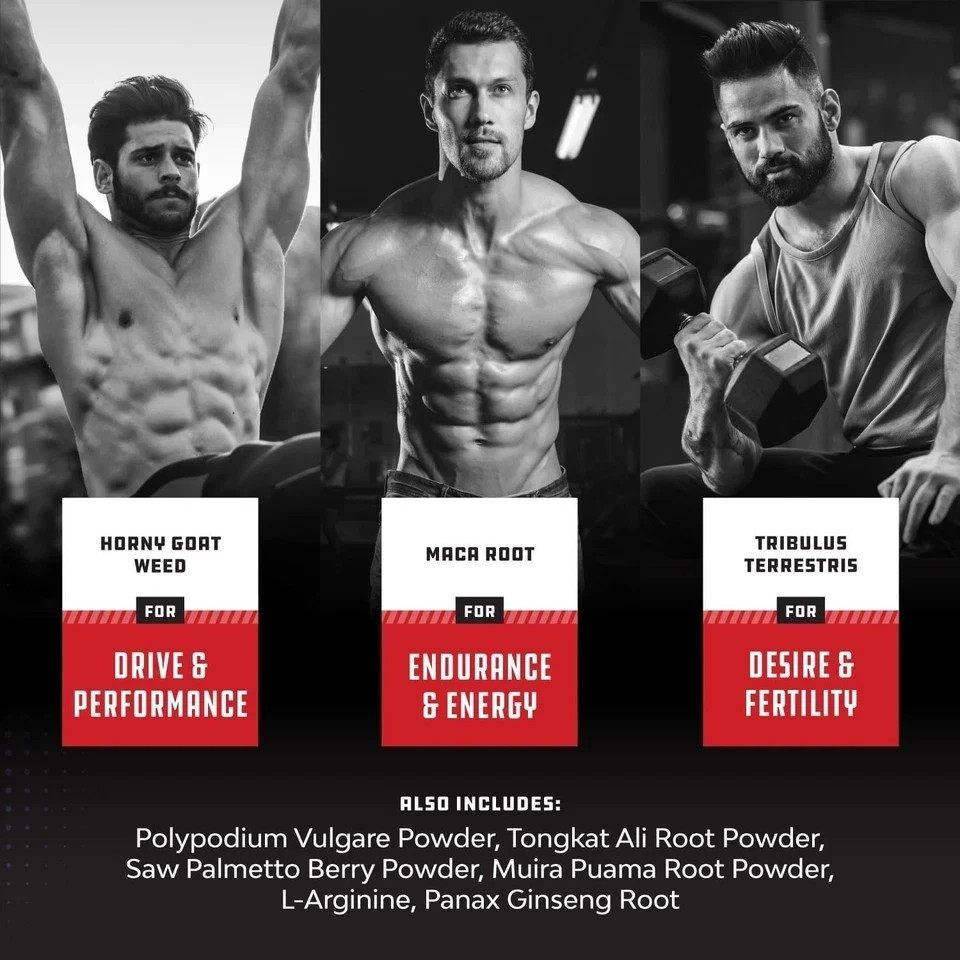 Legal STEROID ANABOLIC pills BULKING Testosterone Booster MUSCLE GROW, 60 cap…