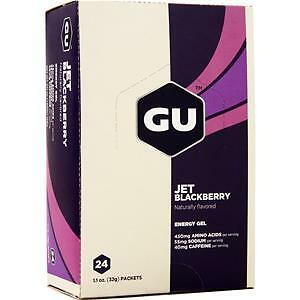 Gu Energy Gel Jet Blackberry 24 pckts