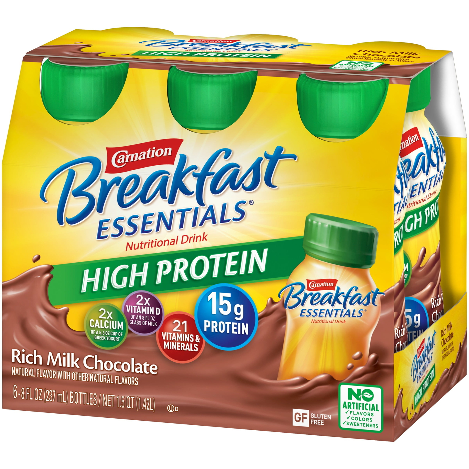 Carnation Breakfast Essentials High Protein Nutritional DrinkRich Milk Chocolate