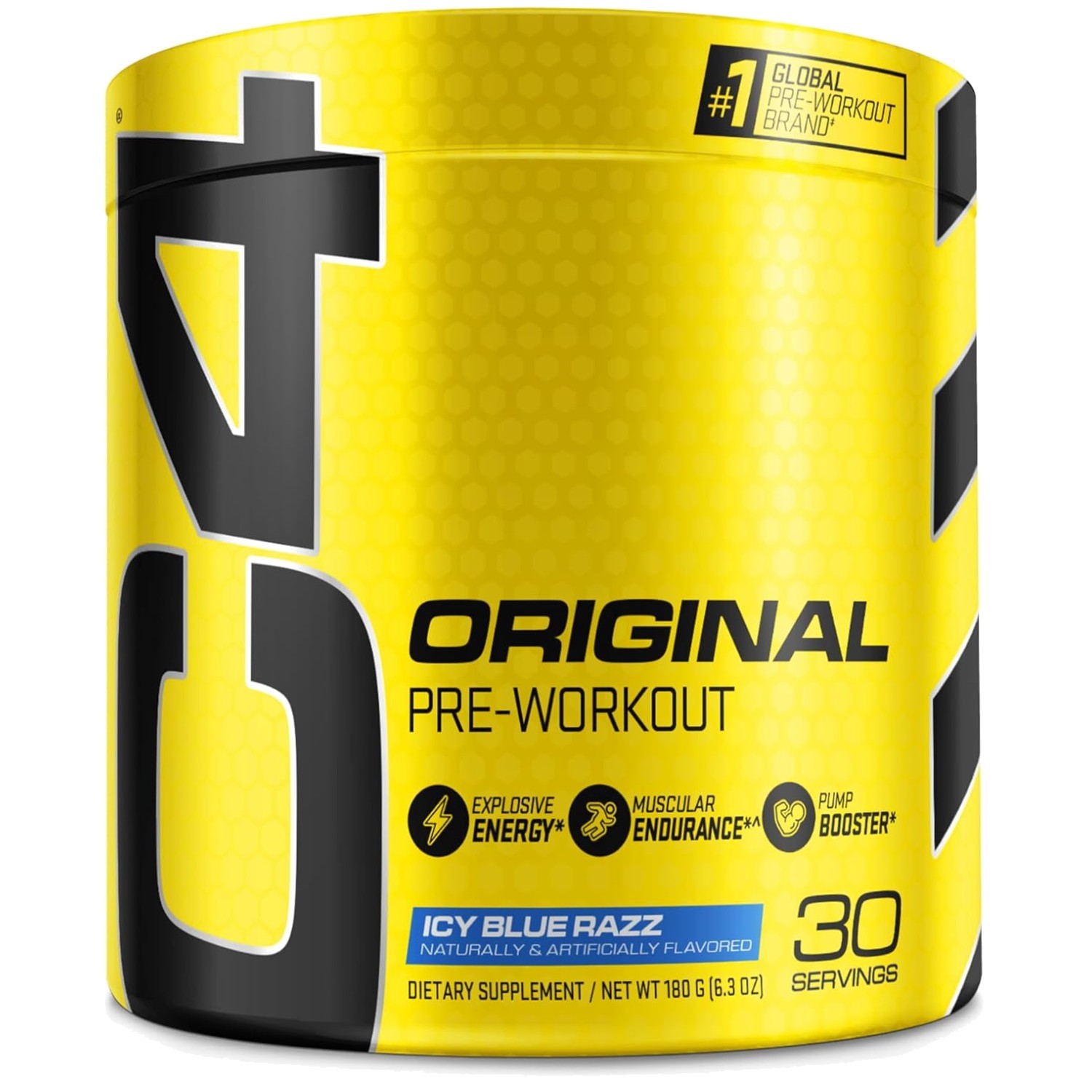Pre-Workout Powder For Endurance, Focus &