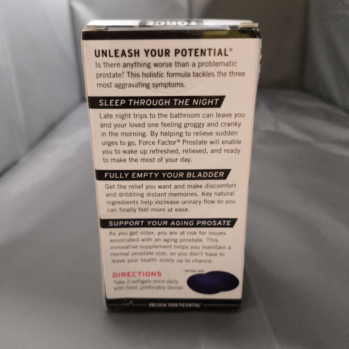 Prostate, Natural Prostate Health Solution, 60 Softgels Easy Swallow Exp 12/26
