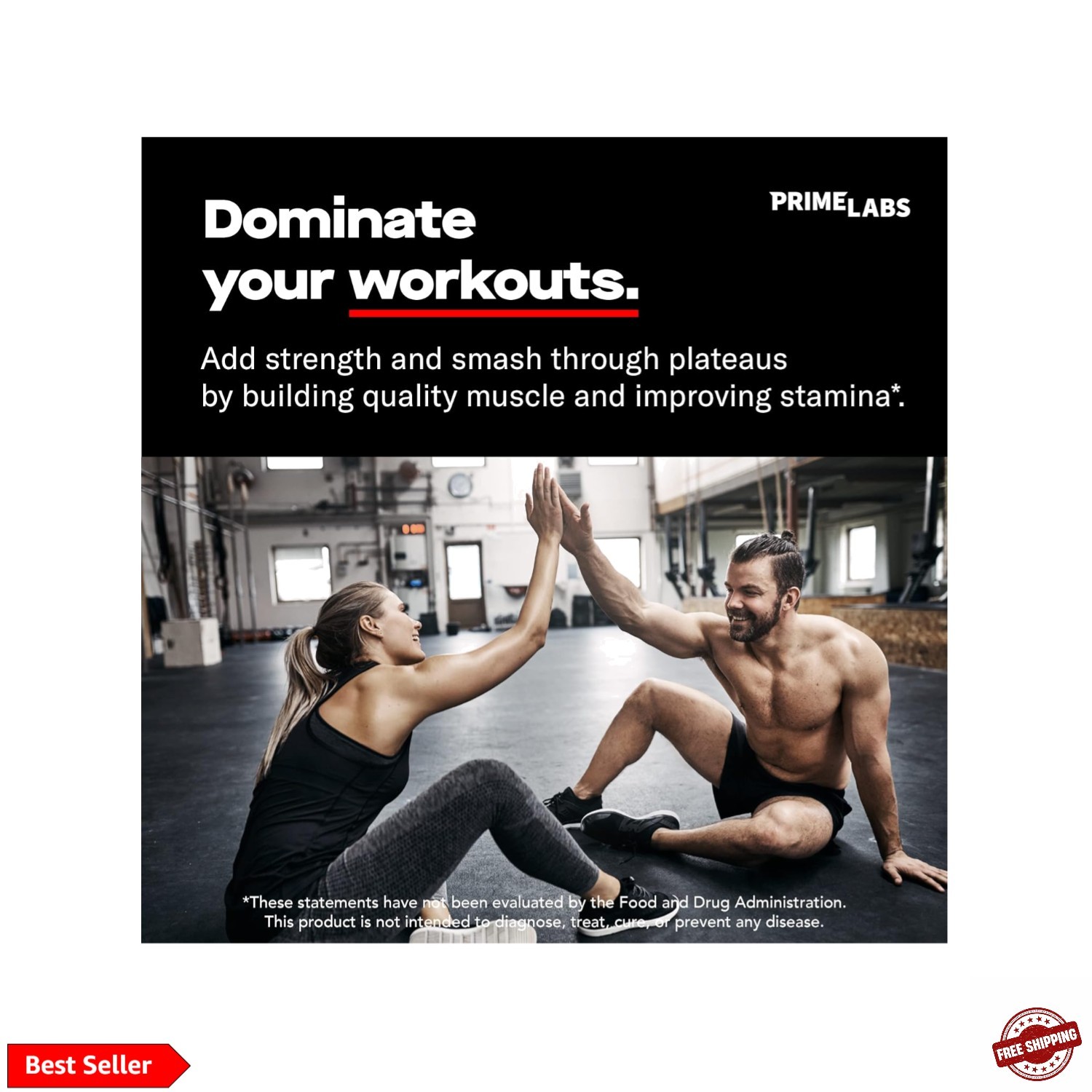 Men’s Testosterone Booster – Stamina, Endurance, & Strength Booster – 60 Caplets