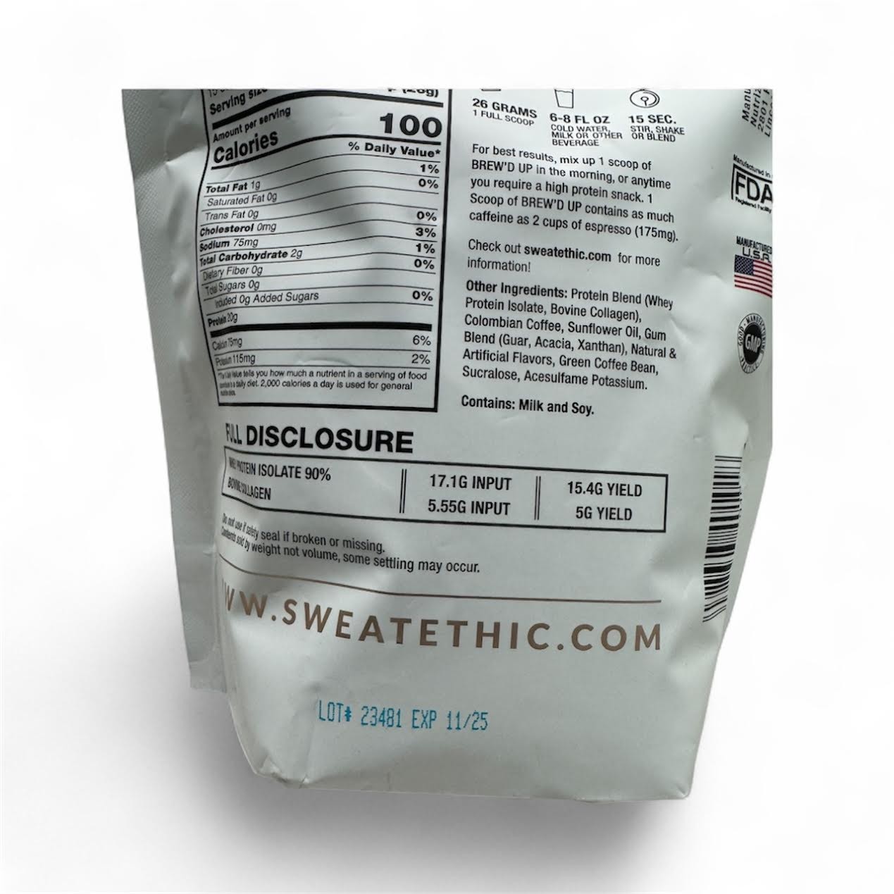 Brew’d Up Coffee Protein + Collagen **Iced Coffee**