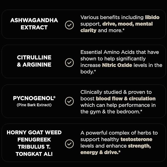 21,800mg Testosterone Booster for Men 8X Strength w. Ashwagandha, Tongkat…