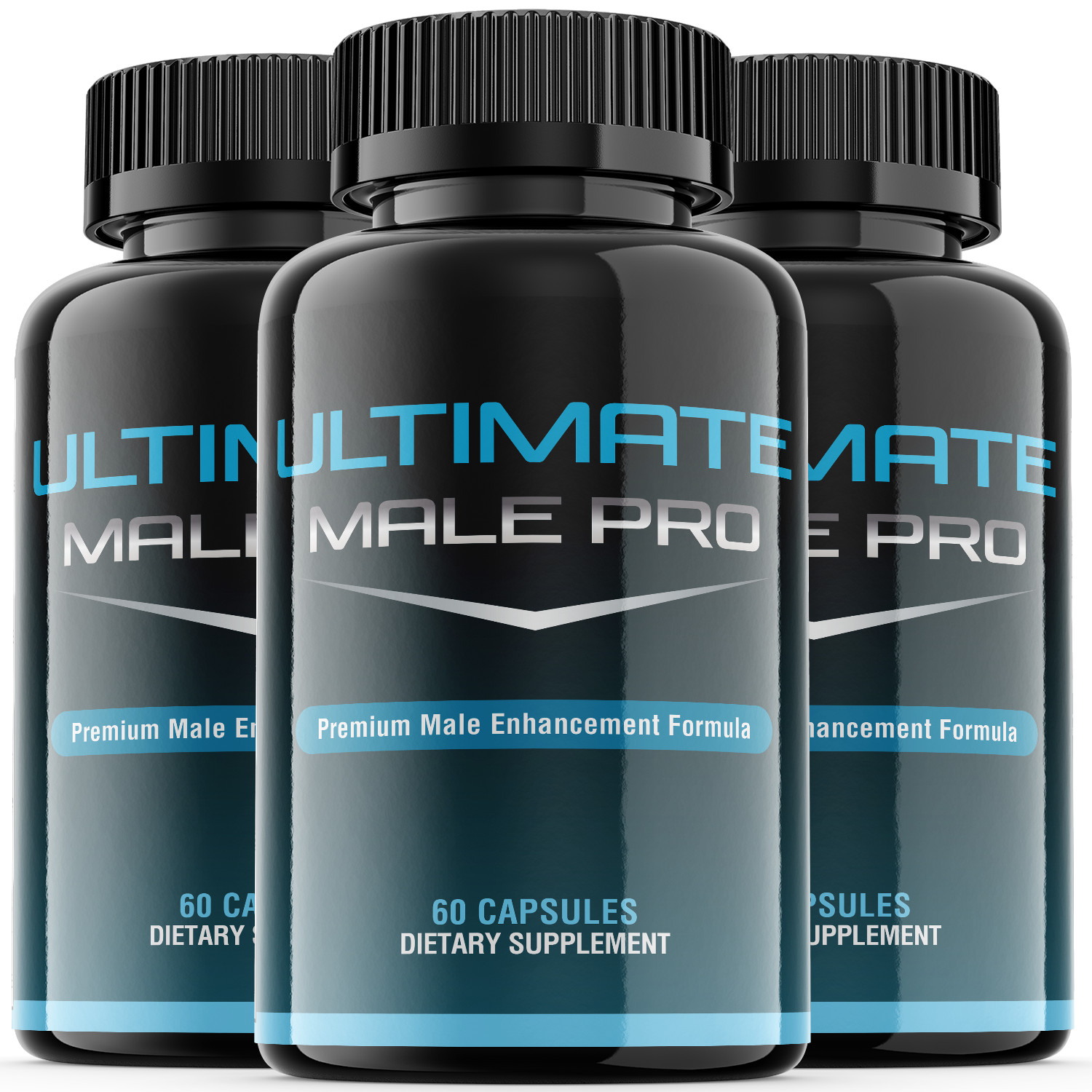 (3 Pack) Ultimate Male Pro, Ultimate Male Performance Supplement (180 Capsules)