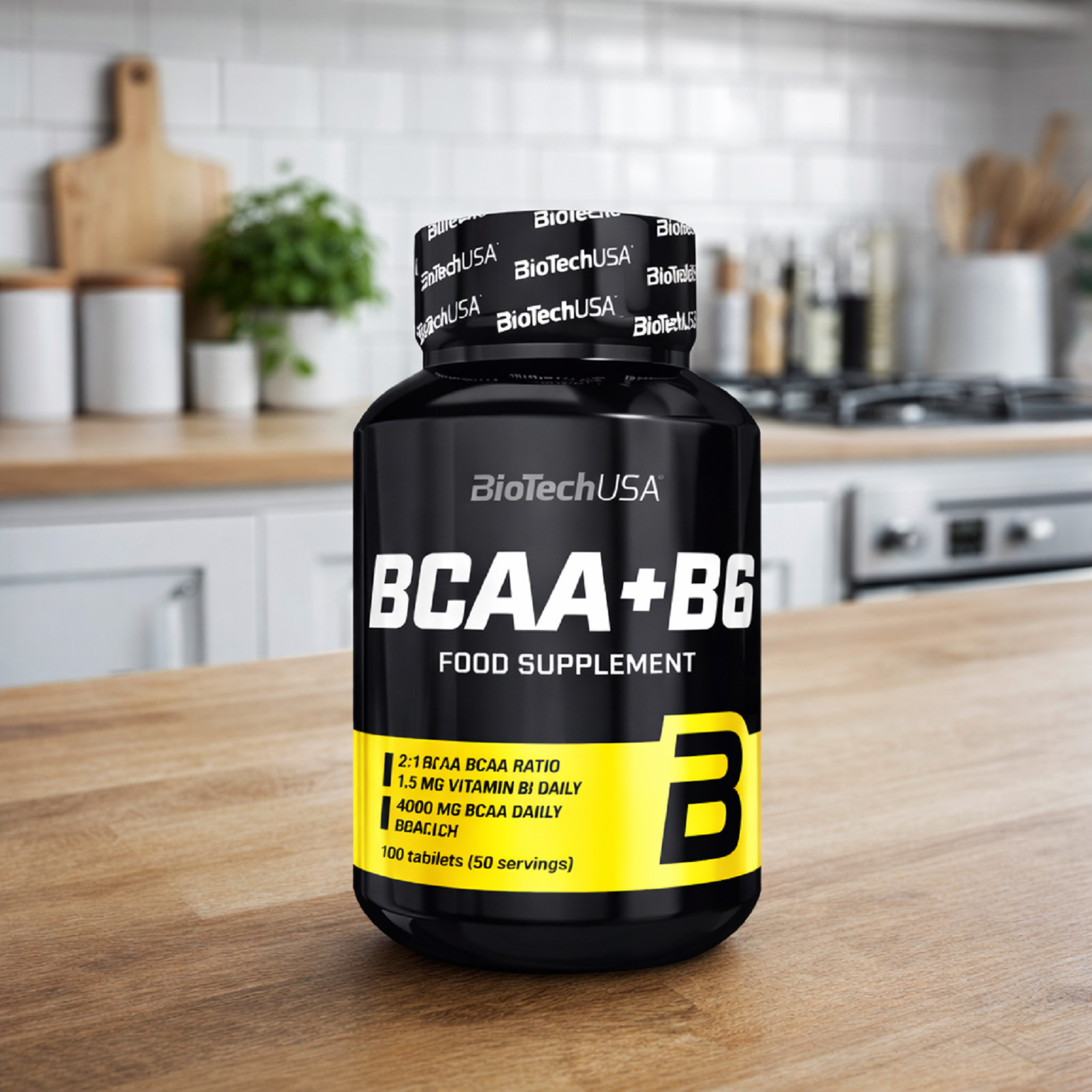 BCAA+B6 VITAMIN – TOP amino acids, protein, energy for muscles and regeneration