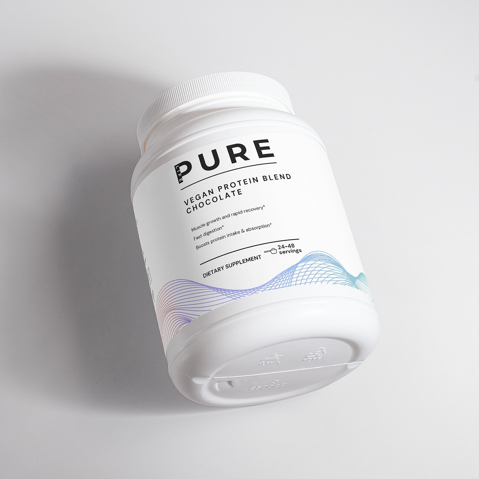 PURE LIFE Vegan Protein (Chocolate) – 48 servings