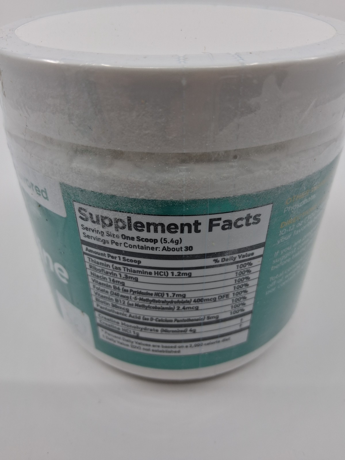 Yu Creatine Monohydrate HCL – Unflavored – NEW, sealed EXP 12/2026