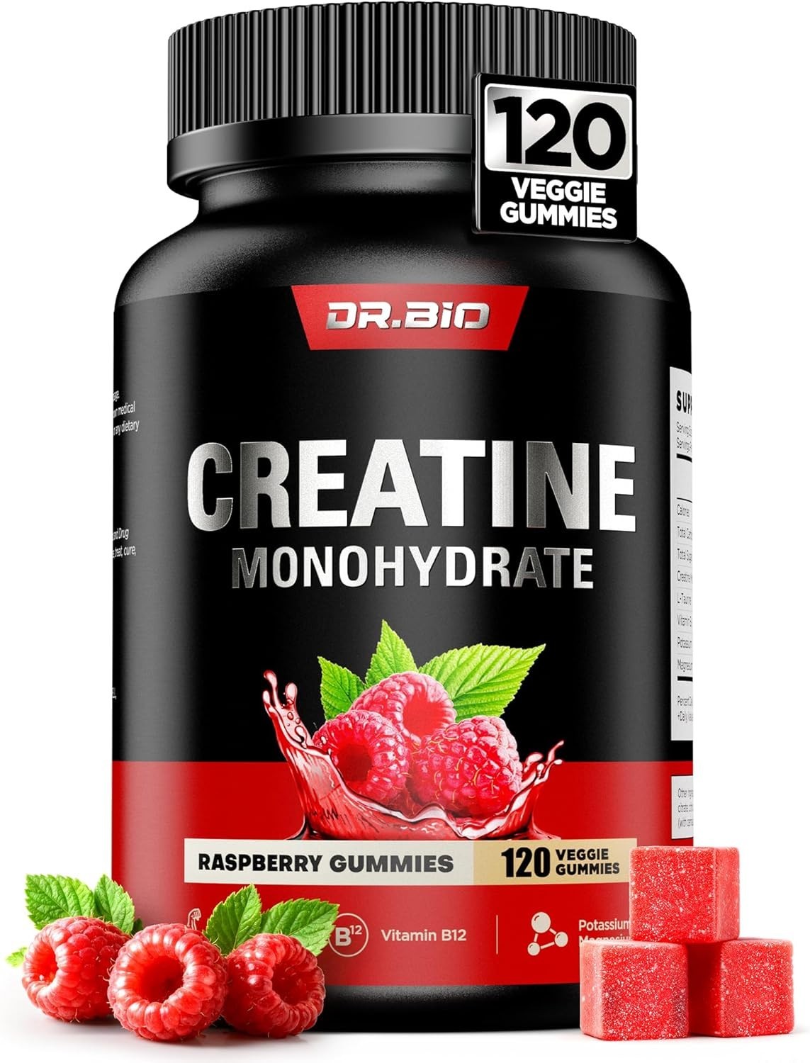 Ultra-Pure Creatine Gummies for Energy & Muscle