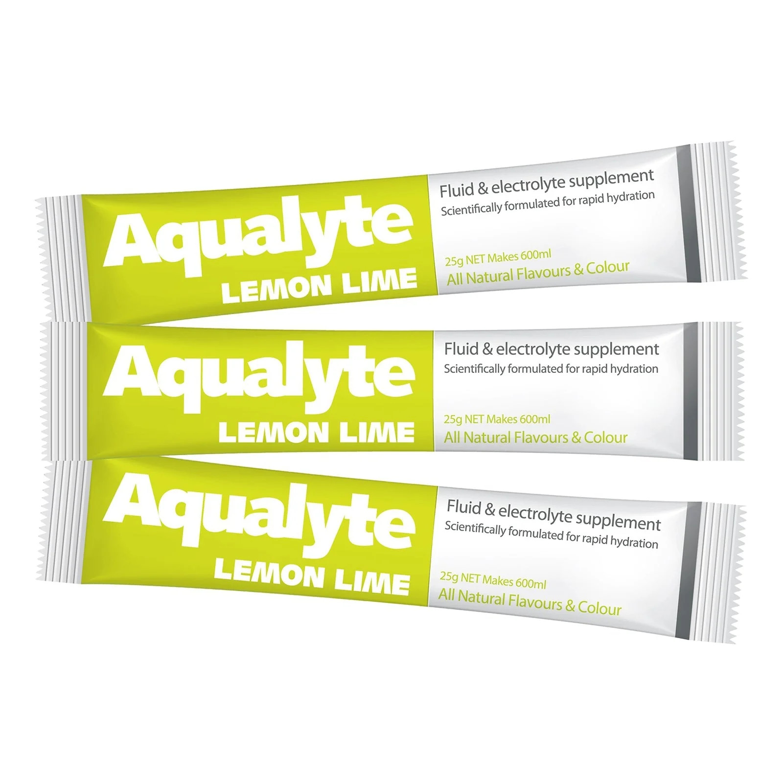 Aqualyte Lemon Lime Flavour Electrolyte Sachets – 25g (Box of 50)
