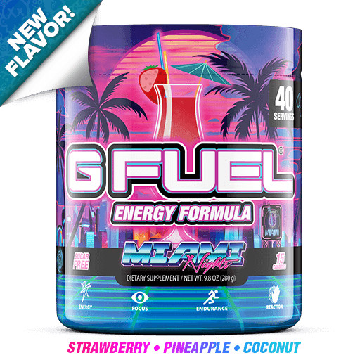 G Fuel Miami Nights 40 Servings