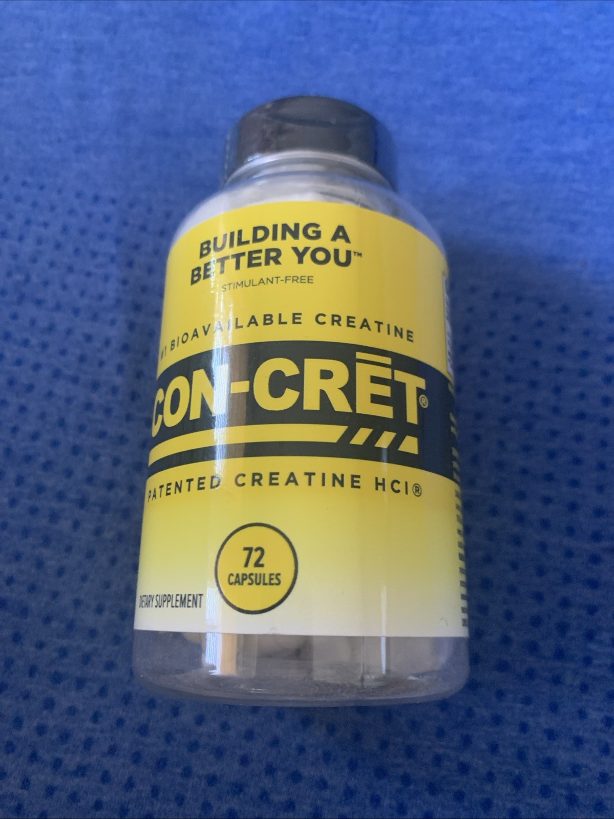 ProMera Sports CON-CRET 750mg Creatine 72 Capsule,Sealed
