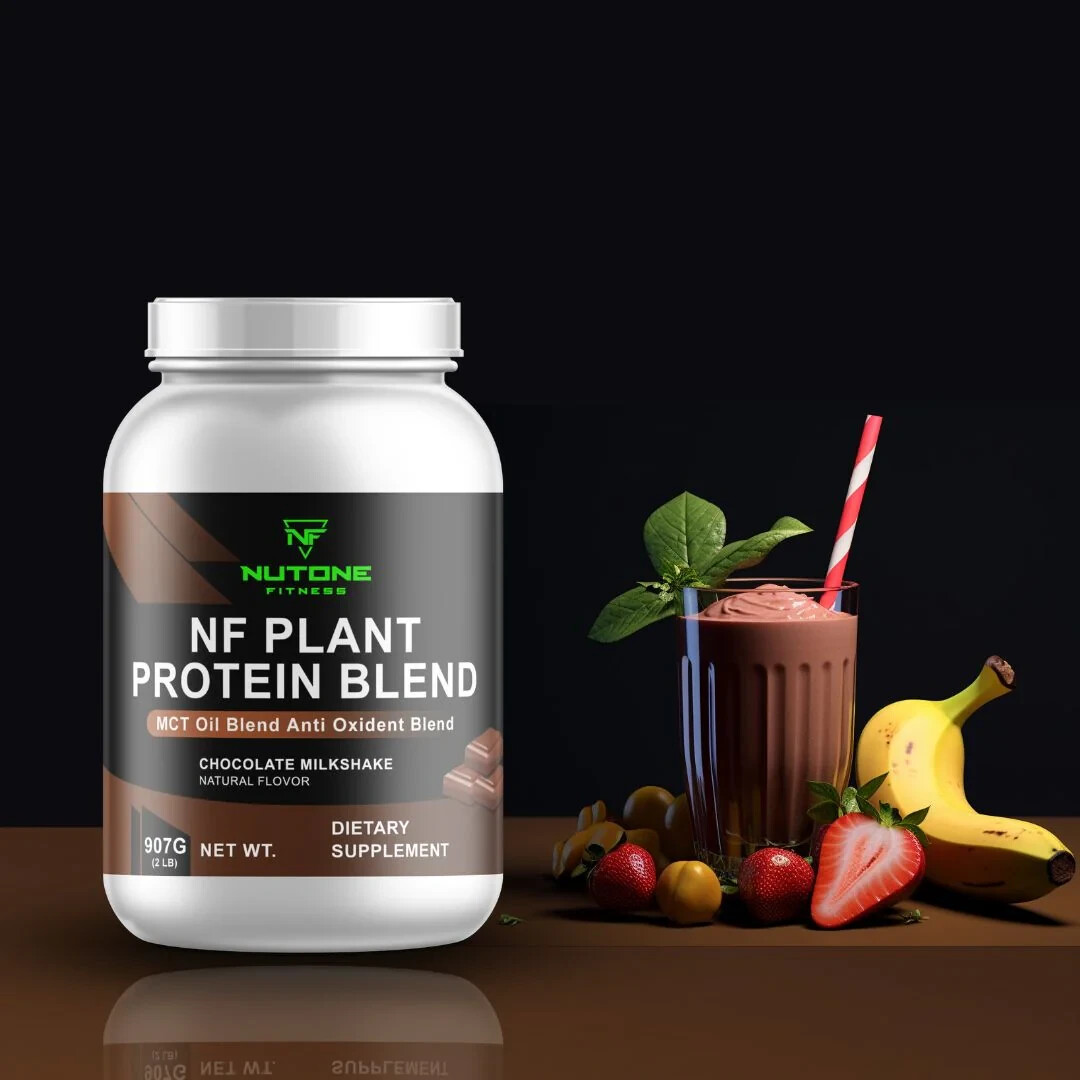 NF Plant Protein Blend, Vegan Protein Powder, No Artificial Sweeteners or Flavor