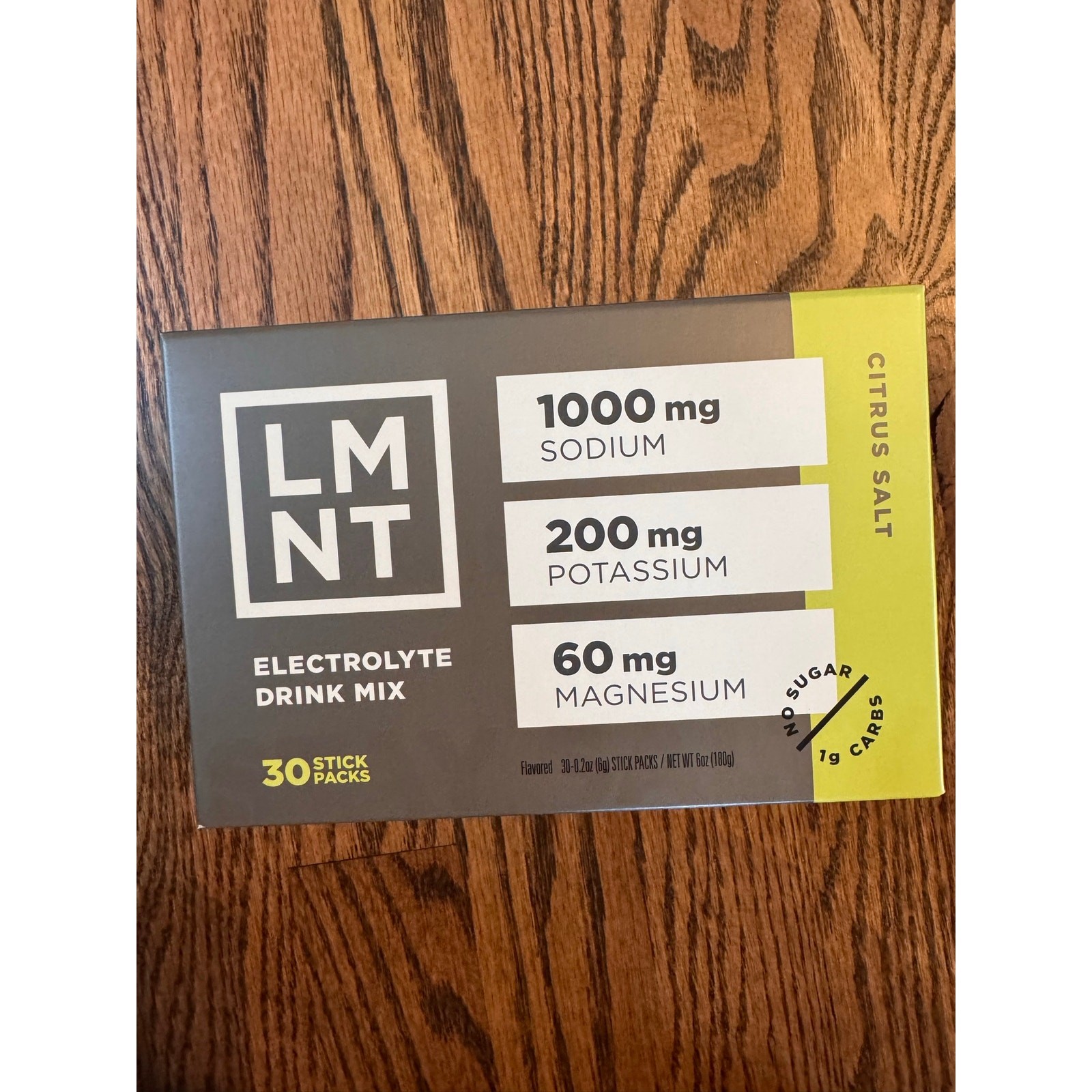 LMNT citrus new in box – 30 count – 5/27 expiration