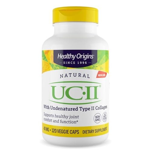 Healthy Origins UC-II 40mg Undenatured Type II Collagen, Joint Support, 120