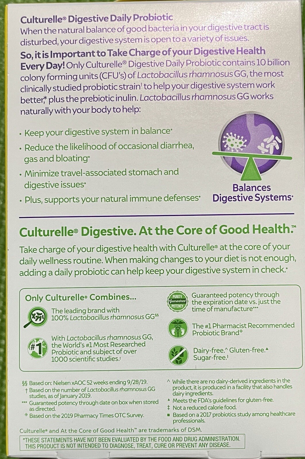 Culturelle Probiotics Digestive Daily Probiotic, 80 Capsules. EXP: 5/25