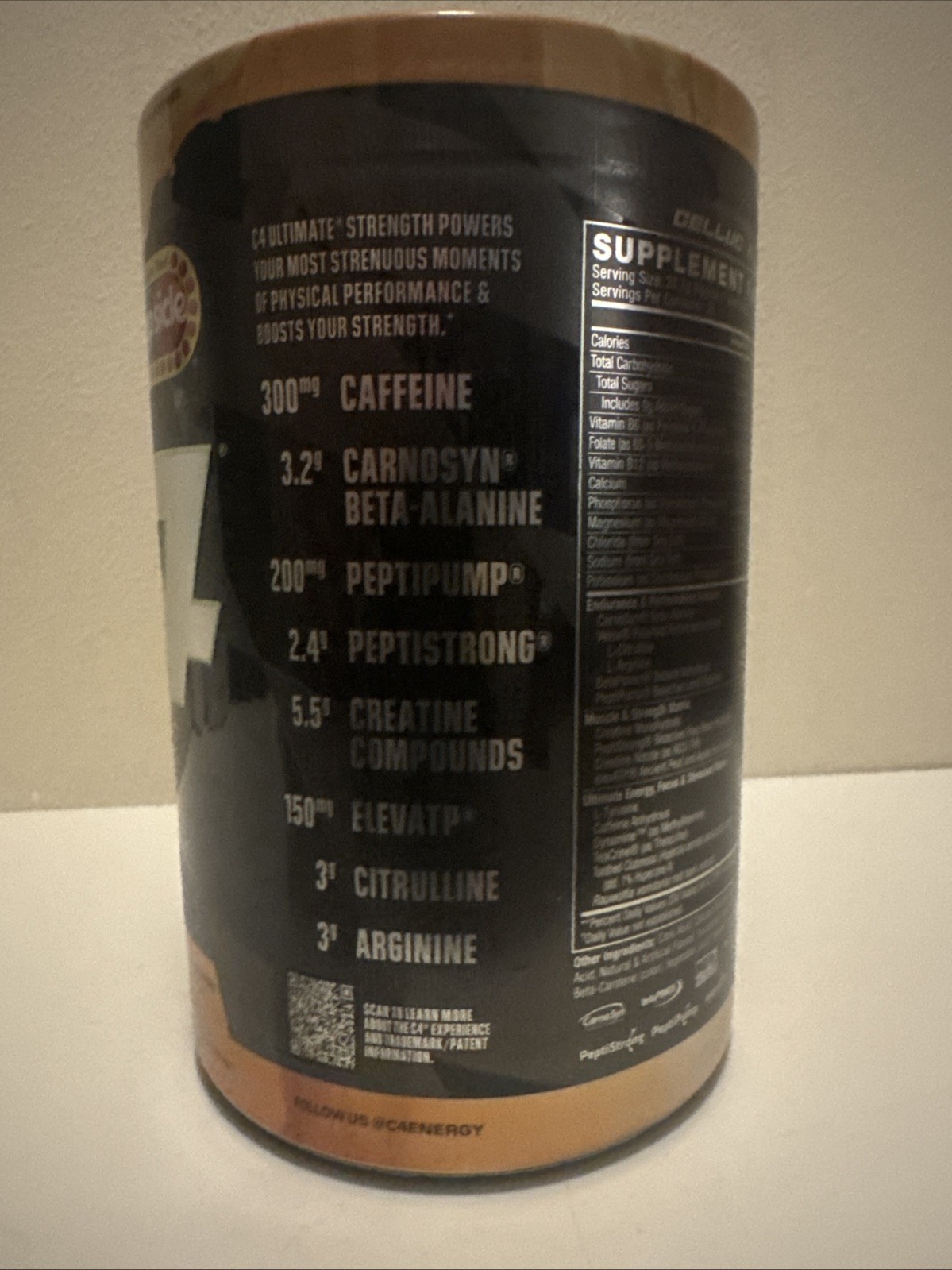 C4 Ultimate Strength Pre-Workout Orange Popsicle 1.26 Lbs 20 Servings Best Deal!