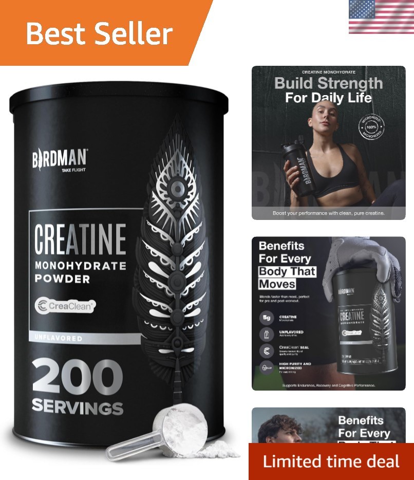 Micronized Creatine Powder – 2.2lb for Enhanced Performance and Recovery