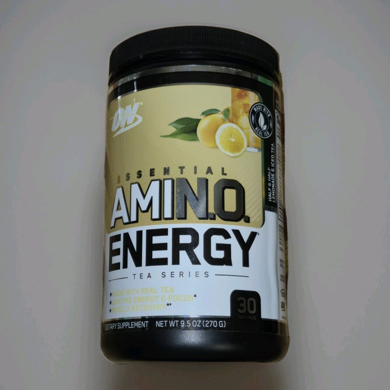 Discontinued AMINO ENERGY 2018 Half & Half Lemonade Ice Tea- NOT FOR CONSUMPTION