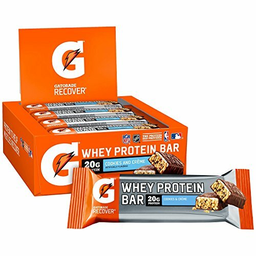 Cookies N Crème Whey Protein Bar Refuels Energy & Rebuilds Muscle 2.8oz (12-pk)