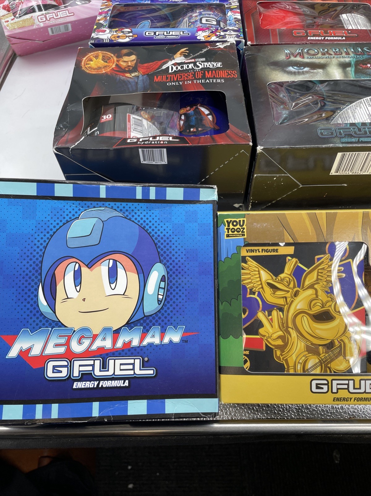 LOT OF 20 IN BOX SPECIAL EDITION G-FUEL ! All NEW W/ Shaker And Boxes ! READ