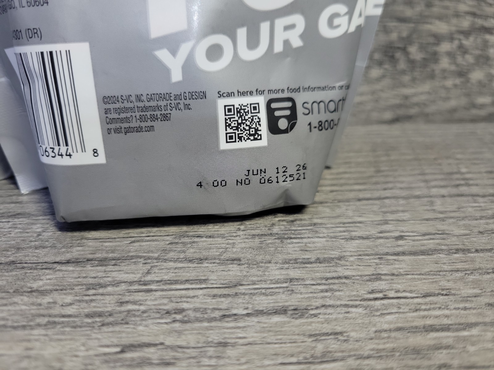 2x Gatorade Energy Chews Cool Blue Flavor 5 Pouches 6 Chew Bags