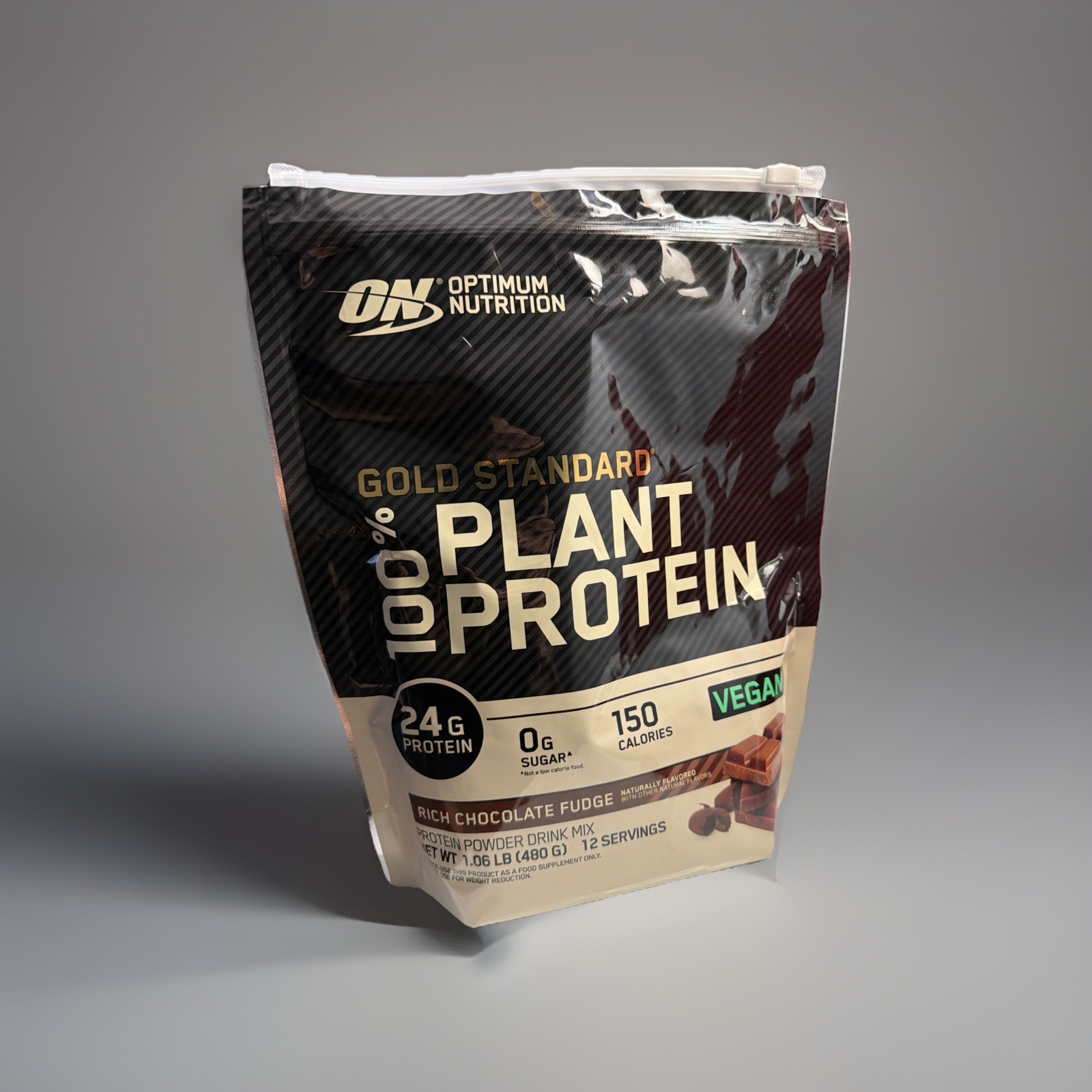 Optimum Nutrition Gold Standard Plant Protein Powder. Chocolate Fudge. Sealed.