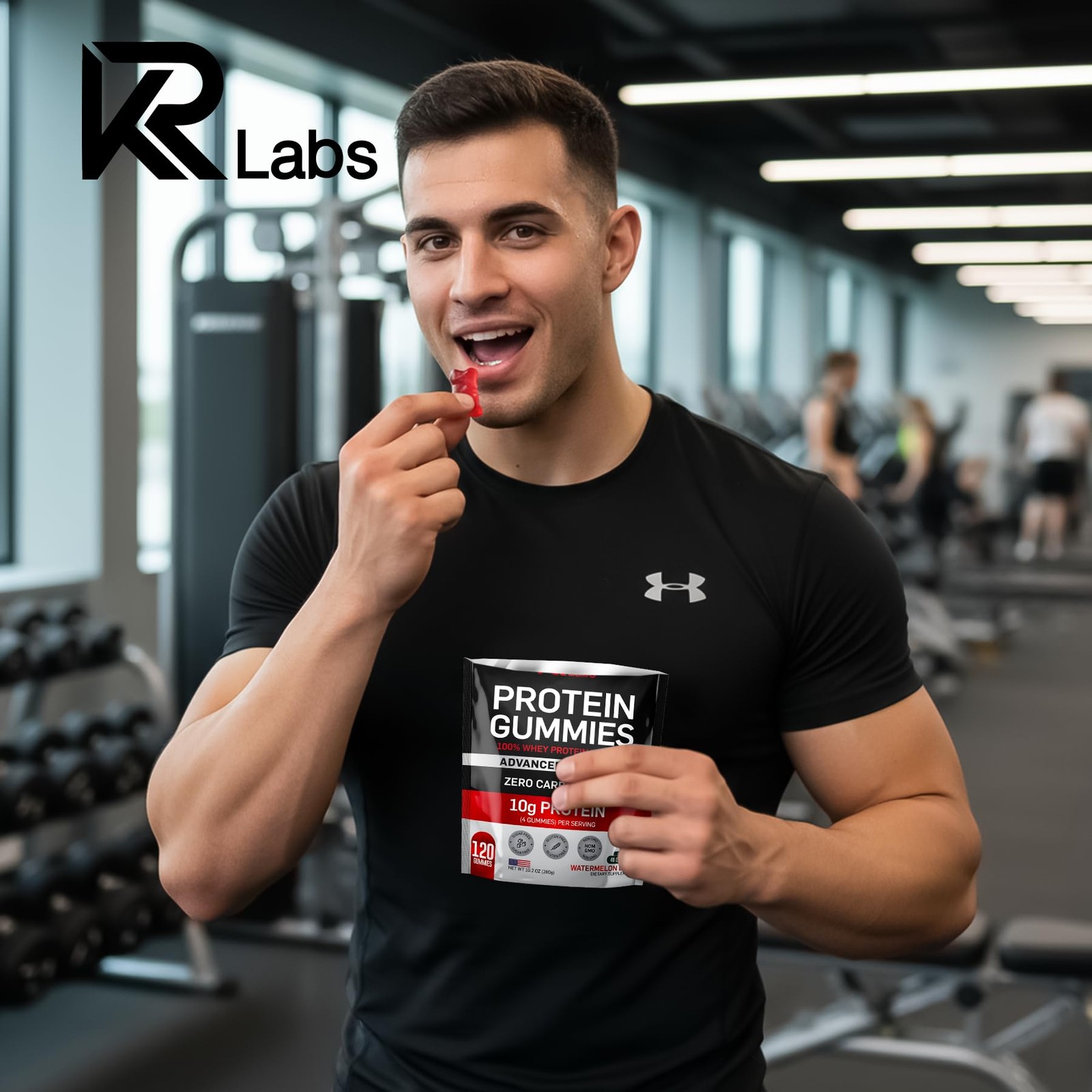 KR Labs Whey Isolate Gummies Watermelon Lime
