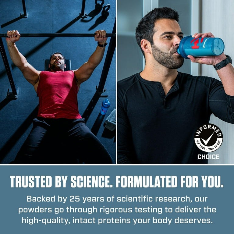 Dymatize ISO100 Hydrolyzed Whey Protein Isolate Powder Birthday Cake 610g