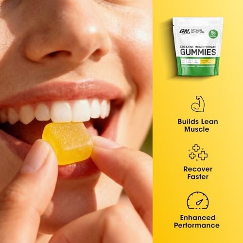 Creatine Monohydrate Gummies Pineapple 105 Count 5g