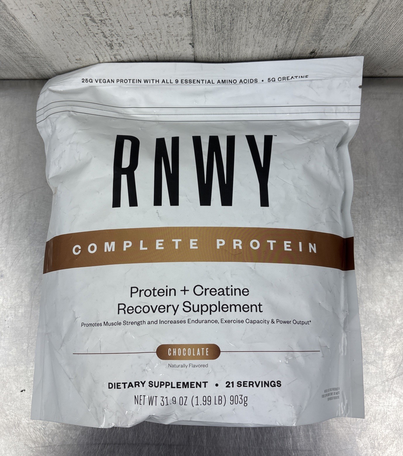 RNWY Complete Protein + Creatine Workout Recovery – Chocolate 1.99 LBS
