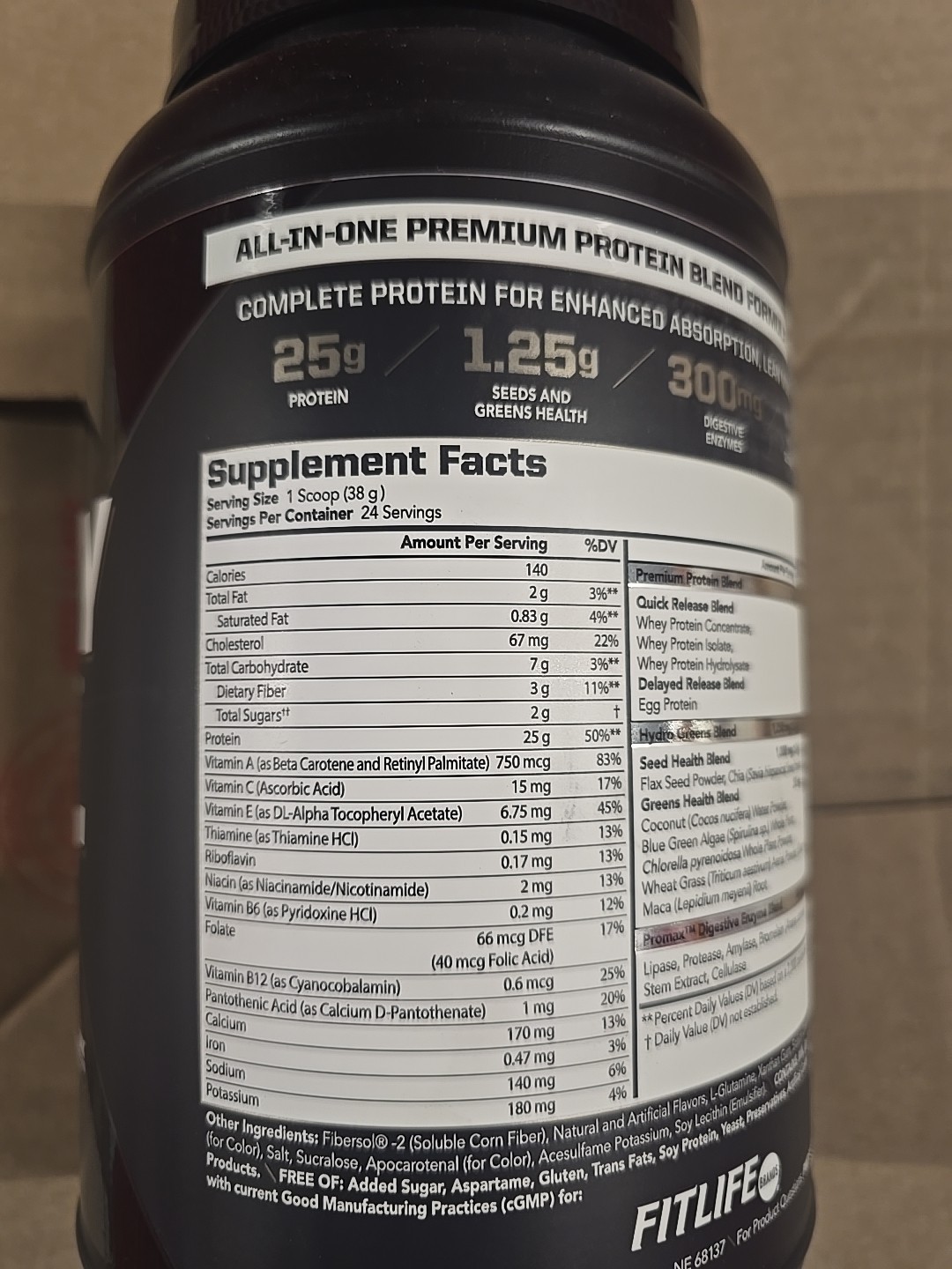 AMPLIFY XL Protein Matrix Muscle-Strength Recovery Cinnamon Toast 24 Serve