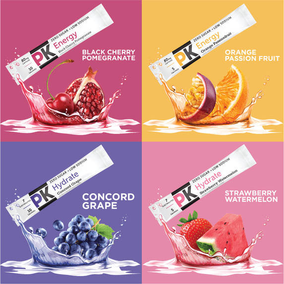 Pure Kick Energy Hydration Electrolyte Drink Mix Variety Pack 30 Count