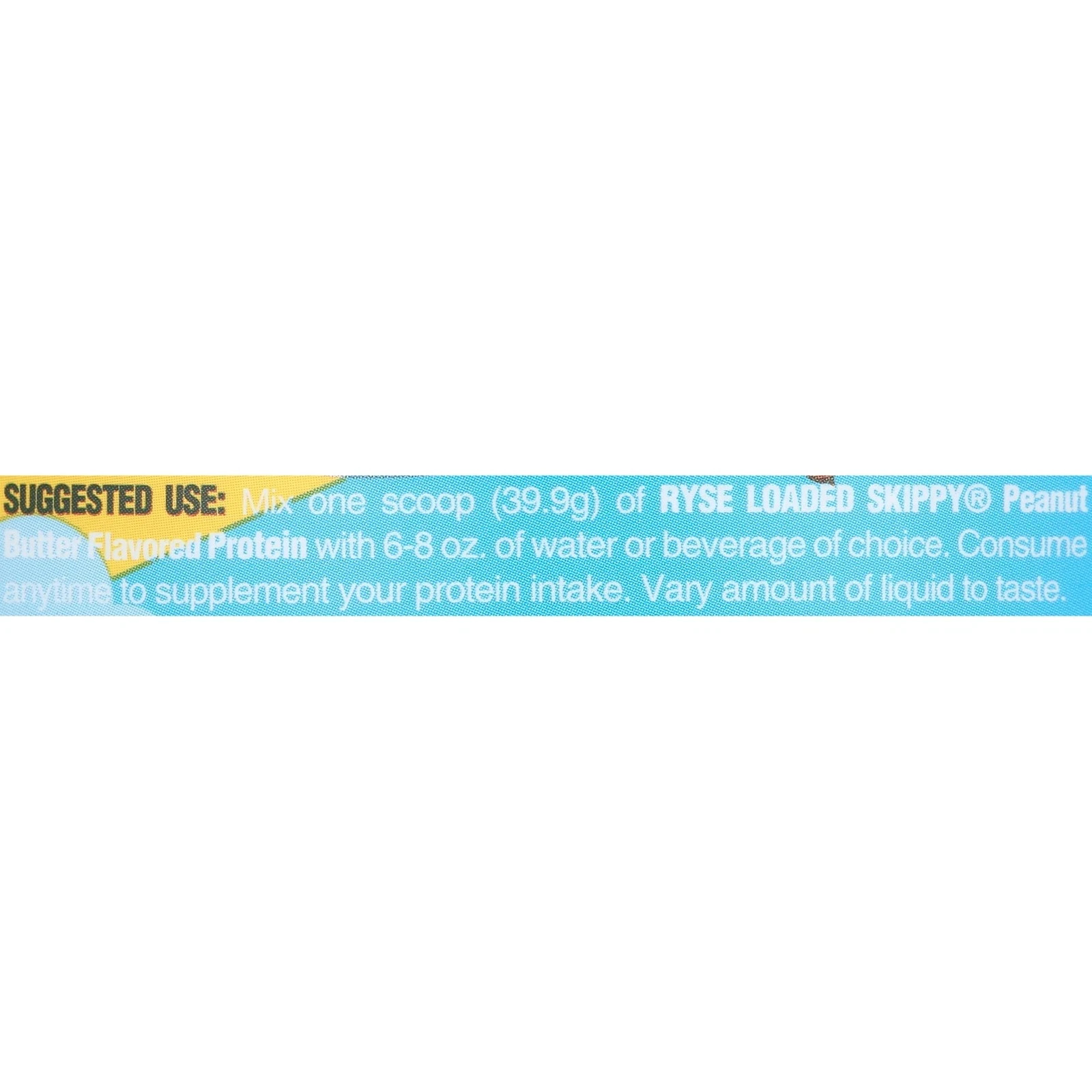 RYSE Loaded Protein Powder, Skippy Peanut Butter, 20 Servings